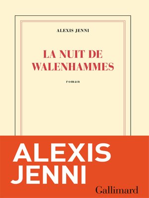 cover image of La nuit de Walenhammes